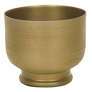 Váza BILBOS (19 cm) (zlatá). Vlastná spoľahlivá doprava až k Vám domov