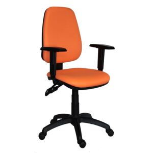 ANTARES Kancelárska stolička 1140 ASYN s opierkami - oranžová Antares