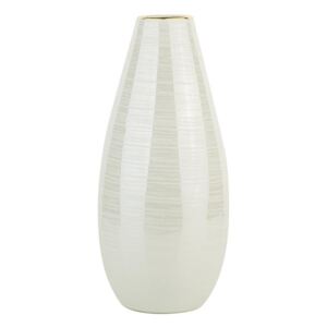 Váza ARABOA 34 cm (látka) (biela). Vlastná spoľahlivá doprava až k Vám domov