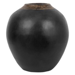 Váza LAURECIA 31 cm (keramika) (čierna). Vlastná spoľahlivá doprava až k Vám domov