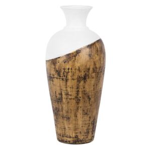 Váza BADIN 44 cm (keramika) (biela). Vlastná spoľahlivá doprava až k Vám domov