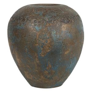 Váza NARVA 30 cm (keramika) (zlatá). Vlastná spoľahlivá doprava až k Vám domov
