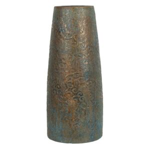 Váza SAGAY 42 cm (keramika) (zlatá). Akcia -12%. Vlastná spoľahlivá doprava až k Vám domov. 1019556
