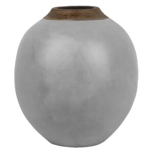 Váza LAURECIA 31 cm (keramika) (sivá). Akcia -24%. Vlastná spoľahlivá doprava až k Vám domov. 1019539