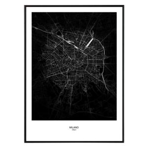 La forma Design studio Milano map 50x70 cm