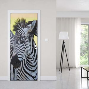 GLIX Fototapeta na dvere - Zebras