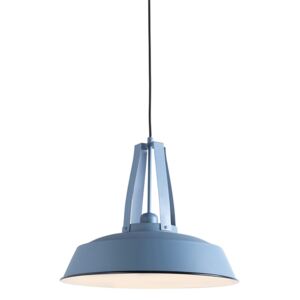 Vintage závesná lampa modrá 43 cm - Living