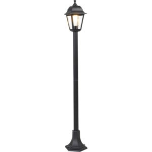 Klasický lampáš čierny 122 cm - veľké