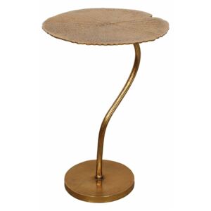 Dizajnový odkladací stolík Lance 42 cm zlatý