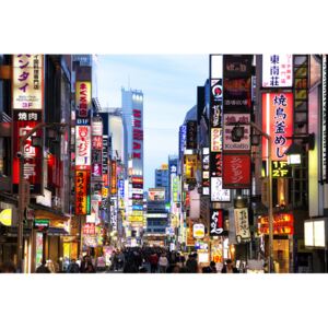 Umelecká fotografia Tokyo Street Scene II, Philippe Hugonnard