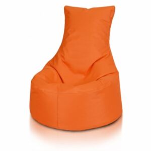 Ecopuf Sedací vak ECOPUF - SEAT L - polyestér NC9 - Oranžová