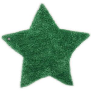 Koberec SOFT STAR zelený - 100x100 cm