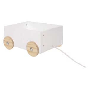Úložný box na kolieskach z dreva - malý