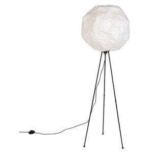 Škandinávska papierová podlahová lampa biela - Pepa Ball