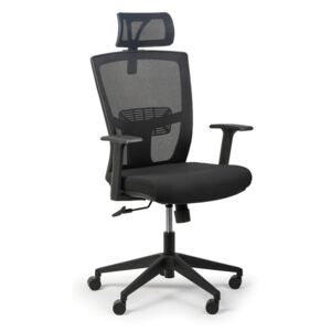 Kancelárska stolička Fantom, čierna