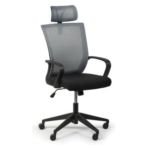 Kancelárska stolička Basic, sivá