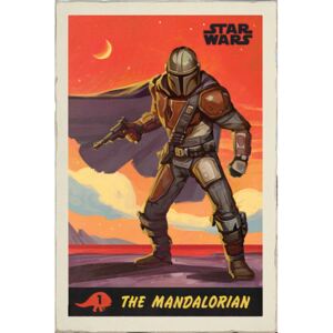 Plagát, Obraz - Star Wars: The Mandalorian - Poster, (61 x 91,5 cm)