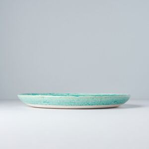MADE IN JAPAN Plytký tanier Turquoise 28 cm