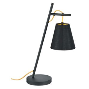 Stolná lampa ANDREUS E14/40W čierna H50cm