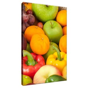 Obraz na plátne Ovocie a zelenina 20x30cm 1163A_1S