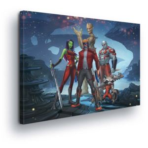 Obraz na plátne - Marvel The Guardians of the Galaxy II 100x75 cm