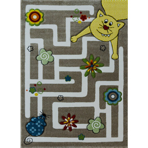 Berfin Dywany Kusový koberec Smart Kids 22303 Beige - 120x170 cm