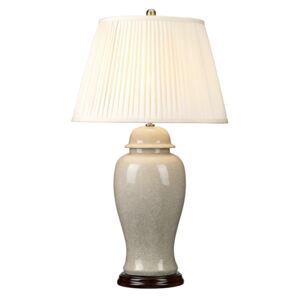 Elstead IVORY CRA LG/TL | Ivory Crackle 1 Light Large Table Lamp