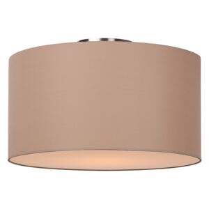 Lucide 61113/45/41 | CORAL Ceiling Light E27 D45 H25cm Taupe