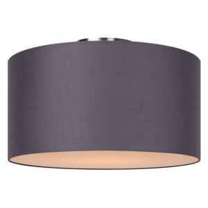 Lucide 61113/45/36 | CORAL Ceiling Light E27 D45 H25cm Grey