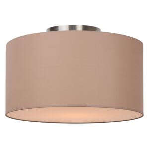 Lucide 61113/35/41 | CORAL Ceiling Light E27 D35 H20cm Taupe