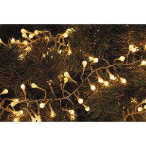 EMOS Lighting| ZY2033T| LED vianočná reťaz – strapec, 2,4m, vonkajšia, teplá b.,čas