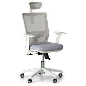 Kancelárska stolička Uno, sivá