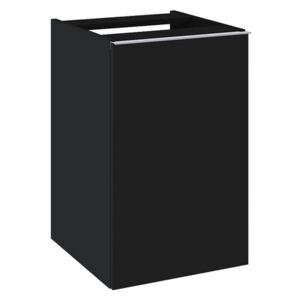 Lotosan SCARLET kontajner s košom na prádlo 40 cm 40 x 63,5 x 44,9 cm čierna matná