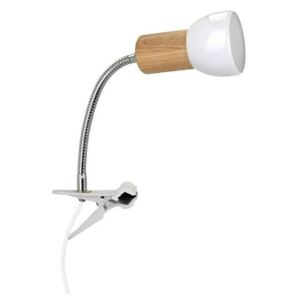 Spot-Light Spot-Light 2224174WF - Lampa s klipom SVENDA 1xE27/60W/230V SP0558 + záruka 5 rokov zadarmo