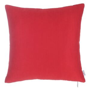Červená obliečka na vankúš Apolena Simple, 43 × 43 cm