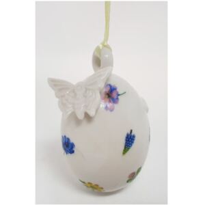 Villeroy & Boch Spring Fantasy závesná porcelánová dekorácia vajíčko, motýľ