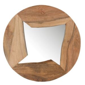 Zrkadlo drevené mangové závesné NOIR ET BLANC