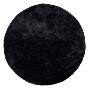 Florida koberec čierny okrúhly