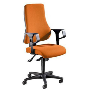 Kancelárska stolička Point Top, oranžová