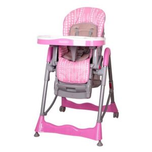 KL Detské stoličky na krmenie Coto Baby Mambo pink