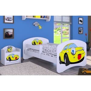 MAXMAX Detská posteľ bez šuplíku 160x80cm SMILE CAR