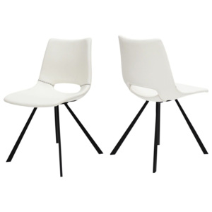Dizajnová stolička Izabella / biela
