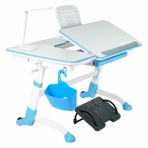 FD Písací stôl Amorto - rastúci 3 farby Farba: Modrá