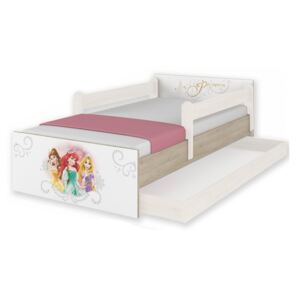 DO Disney Princess XL Max 180x90 detská posteľ