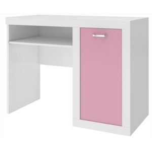 GL Jakub Color písací stôl ružový