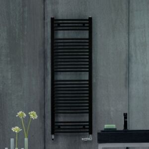 ZEHNDER Virando Bow radiátor 226 x 494 mm oblý čierna matná RAL 0557 ABT-120-050-0557