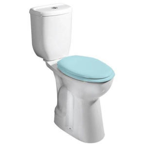 Sapho Príslušenstvo - WC kombi pre telesne postihnutých 36,3 cmx67,2 cm, spodný odpad, biela BD301.410.00