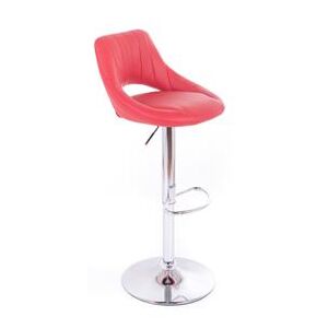 G21 Barová stolička Aletra koženková red