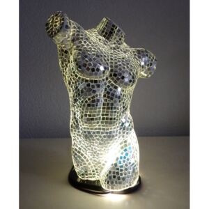 Lampa dizajnová MEN BODY - zrkadlová