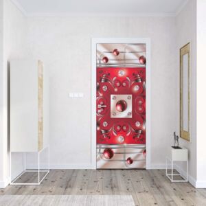 GLIX Fototapeta na dvere - Abstract Modern Design Red